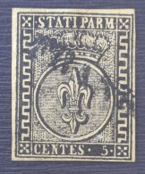 Italie 1852 N°1 Ob TTB Cote 80€ - Parma