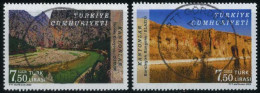 Türkiye 2022 Mi 4713-4714 Canyons: İncesu & Karaleylek | Landscapes - Used Stamps