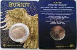 KAZAKHSTAN NEW 2022 COIN  IN THE BLISTER ''GOLDEN EAGLE-BURKIT''-''CULT ANIMALS-NOMAD TOTEMS'' - Kazajstán