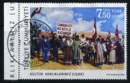 Türkiye 2022 Mi 4717 Photograph Of Republic Day Celebration In Uşak, 1933 - Used Stamps