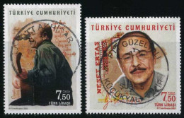 Türkiye 2022 Mi 4718-4719 Neşet Ertaş, Turkish Musician, Folk Poet | Music - Usati