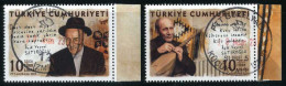 Türkiye 2023 Âşık Veysel Şatıroğlu, Poet Of The Turkish Folk Literature, Minstrel (1894-1973) - Oblitérés