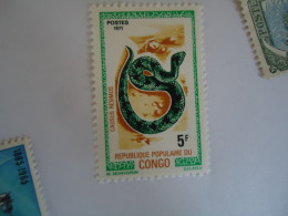 CONGO  MNH    STAMPS SNAKES - Serpents