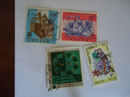 CONGO  USED  STAMPS   LOT 4 - Otros & Sin Clasificación