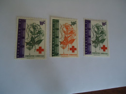 CONGO MNH STAMPS   3 RED CROSS - Autres & Non Classés