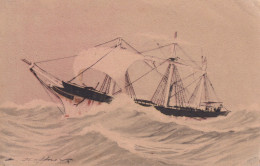 ILLUSTRATEUR(HAFFNER) BATEAU VOILIER - Haffner