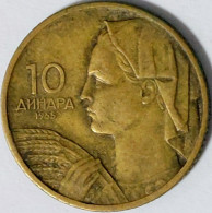 Yugoslavia - 10 Dinara 1955, KM# 33 (#2431) - Yougoslavie