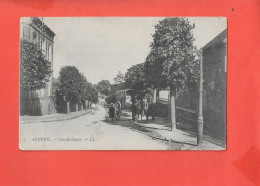 60 AUNEUIL Cpa Animée Rue Boulenger   5 LL - Auneuil