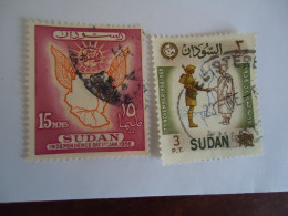 SUDAN  USED   STAMPS  ANNIVERSARIES 2 - Soudan (1954-...)