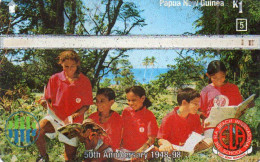 PAPUA NEW GUINEA - L&G - PNG-98 - 50TH ANNIVERSARY - 806F - Papoea-Nieuw-Guinea