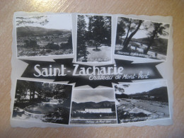 SAINT-ZACHARIE Chateau De Mont-Vert Brignoles Var FRANCE Postcard - Saint-Zacharie