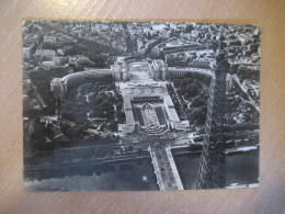 PARIS Palais De Chaillot Pointe De La Tour Eiffel Bridge FRANCE Postcard - Tour Eiffel