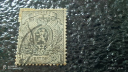 BELÇİKA-1866-67             1C                USED - 1866-1867 Petit Lion