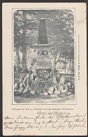 Glücksburg Gruss Aus... Denkmal Herzog Friedrich Und Herzogin Wilhelmine OSt. Kiel 1900 - Glücksburg