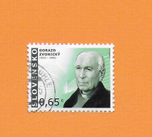 SLOVAKIA REPUBLIC 2013  Gestempelt°Used  MiNr. 713 " Gorazd Svonicky (0.65 EUR)" - Used Stamps