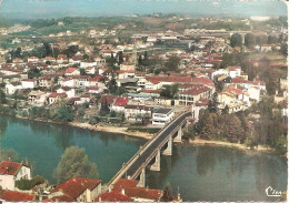 LIBOS (47) Vue Générale Aérienne En 1970  CPSM GF - Libos