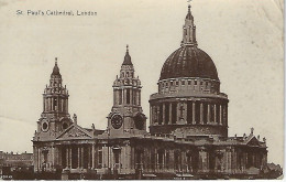 CPA Saint Paul's Cathedral, London, Angleterre (circulée) - St. Paul's Cathedral