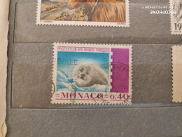 Monaco	Animals (F4) - Used Stamps