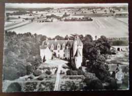 Carte Postale - En Avion Au-dessus De Champigny-sur-Veude - Château Et Donjon Du Rivau à Léméré - Champigny-sur-Veude