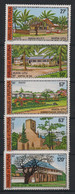 WALLIS ET FUTUNA - 1977 - N°Yv. 203 à 207 - Monuments - Neuf Luxe ** / MNH / Postfrisch - Unused Stamps