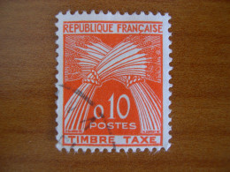 France  Taxe 91 Obl - 1960-.... Oblitérés