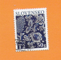 SLOVAKIA REPUBLIC 2020  Gestempelt°Used MiNr. 897  "OSTERN * ORNAMENTE * BLAUDRUCK" - Gebraucht