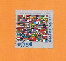 SLOVAKIA REPUBLIC 2020  Gestempelt°Used  "75 Jahre UNO - Fondation Des Nations Unies" - Used Stamps