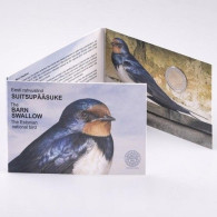 ESTLAND , EESTI  Estonia 2023 BU 2 Euro Coin Kart  The Barn Swallow Bu - Estland