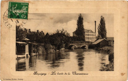 CPA Eure Serquigny Bords De La Charentonne (982189) - Serquigny