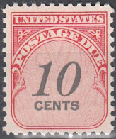 UNITED STATES   SCOTT NO J97  MNH  YEAR  1959 - Taxe Sur Le Port