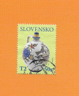 SLOVAKIA REPUBLIC 2021  Gestempelt°Used   "OSTERN * KERAMIKVASE * KUNSTHANDWERK" - Usati