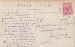 CANADA CP CALGARY EDMONTON R.PO N°3 1908 Pour La France - Brieven En Documenten