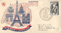 FRANCE 1953 - YT 790 - Bimillénaire De Paris - Musée Postal De Paris - 09.01.1953 - 1950-1959