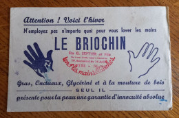 Buvard - Le Briochin Pour Les Mains - Etablissements Septier, 19, Boulevard Du 14 Juillet à Troyes - Produits Ménagers