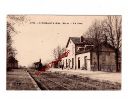 GIROMAGNY-Gare-TRAIN-CARTE Imprimee-FRANCE- - Giromagny