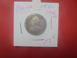 PANAMA 10 Centavos 1904 ARGENT (A.1) - Panama