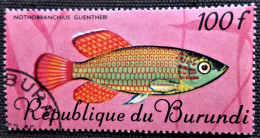 Burundi 1967 Poisson Stampworld N°  337 - Usati