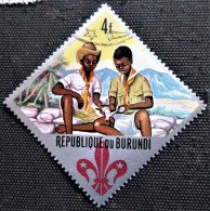 Burundi 1967 The 60th Anniversary Of Scout Movement And World Scout Jamboree -   Stampworld N°  357 - Usati