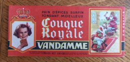 Buvard - Vandamme, Couque Royale, Pain D'Epices - Dagobert - Choisy Le Roi - Pan De Especias