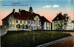 CPA AK Deggendorf Pensionat Der Koniglichen Ludwigs GERMANY (892424) - Deggendorf