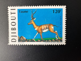 Djibouti Dschibuti 1999 Mi. 675 Oblitéré Used Gazelle Faune Fauna RARE - Dschibuti (1977-...)