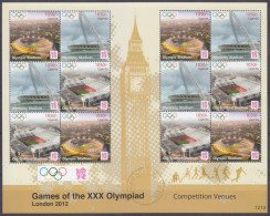 2012 Uganda. 2869-2871SB 2012 Olympic Games In London 16,00 € - Summer 2012: London