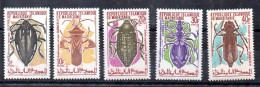 Mauritania Serie Nº Yvert 276/80 ** INSECTOS (INSECTS) - Mauritanie (1960-...)