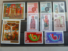 EUROPA/ANDORRE LOT DE SERIES NEUVES ** - Collections