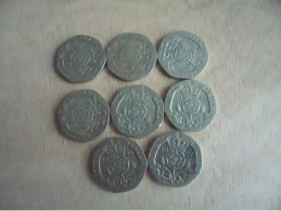 8 X Twenty Pence - 20 Pence