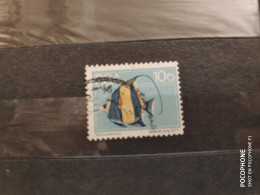 1973 South Africa	Fishes (F4) - Used Stamps