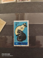 South Africa	Cats (F4) - Used Stamps