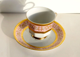 MAGNIFIQUE TASSE + SOUCOUPE A CAFÉ En PORCELAINE WINTERLING BAVARIA STYLE EMPIRE / ART DECORATIF (0501.2) - Kopjes