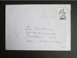 Nr 2730 - Multiple-Sclerose MS - Alleen Op Brief Uit Hamme Oost-Vlaanderen Naar Dendermonde - Storia Postale