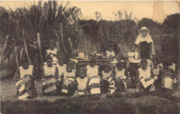 CONGO - Congo Belge - Missie Der Zusters Franciscanessen Van Herenthals - Carte Postale Ancienne - Belgian Congo